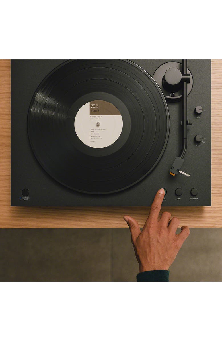 Sony PS-LX5BT Full Auto Turntable with Bluetooth Connectivity, Alternate, color, Black