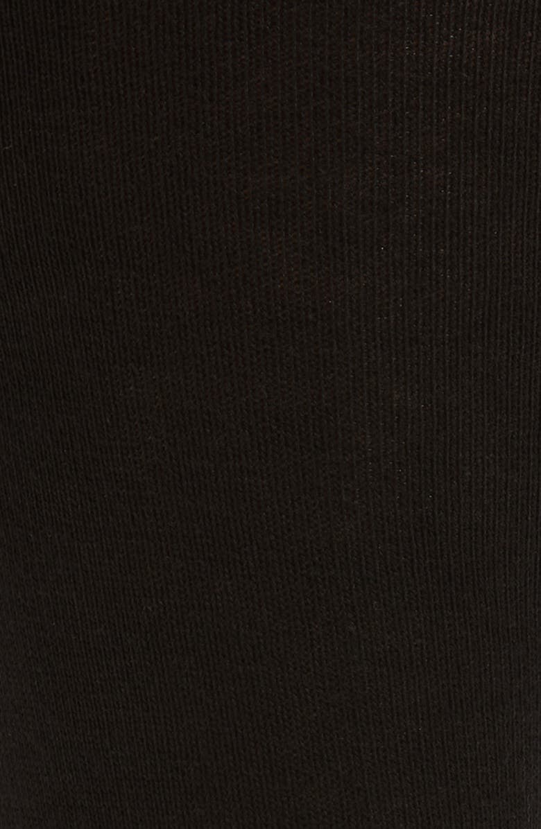 Nordstrom Combed Cotton Blend Dress Socks, Alternate, color, Black