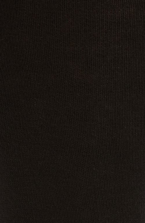 Nordstrom Combed Cotton Blend Dress Socks In Black