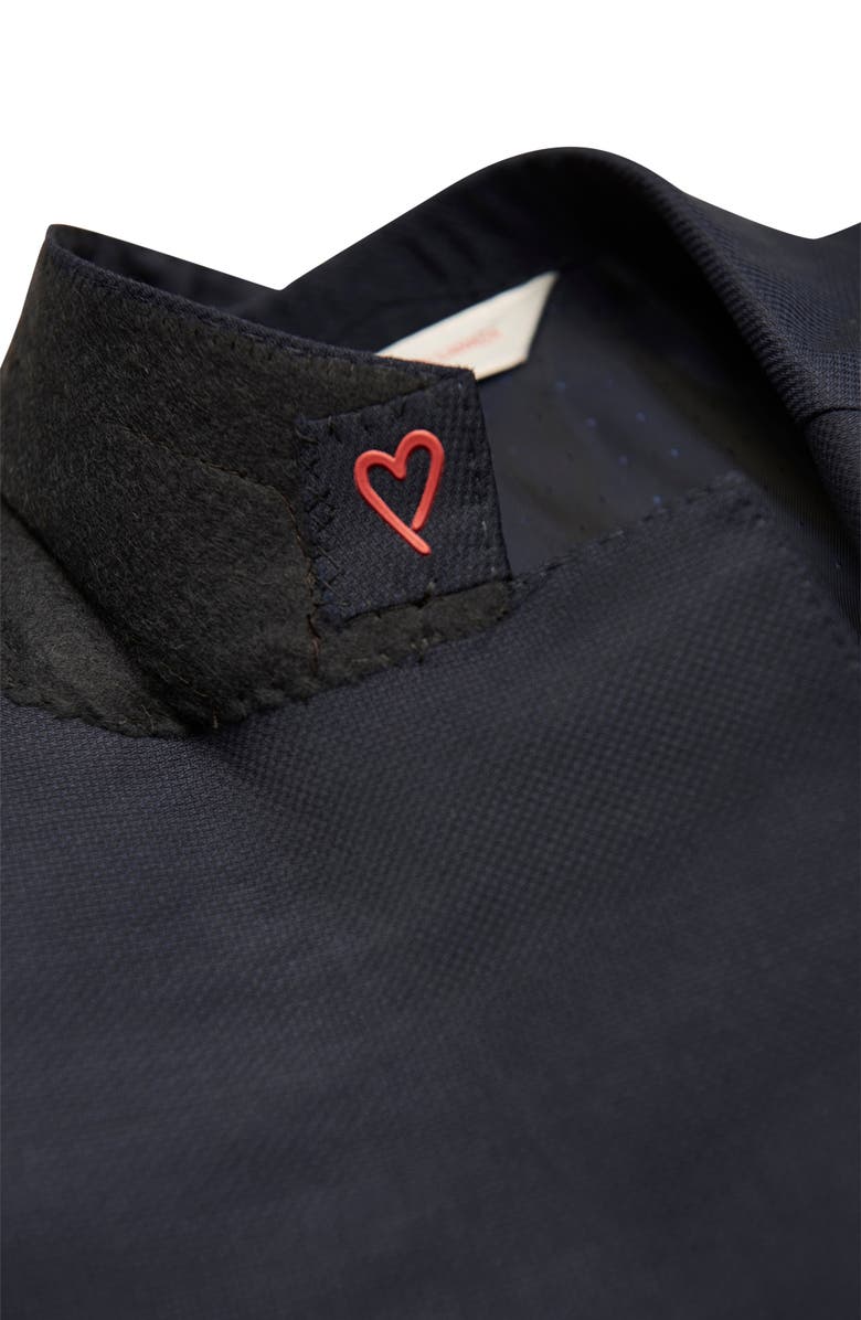 Samuelsohn Double Twist Wool Blazer, Alternate, color, Blue