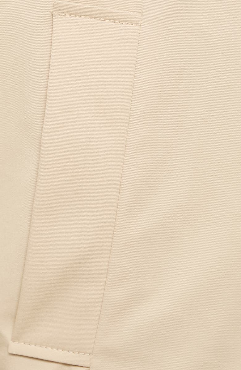 MANGO Newlipa Cotton Blend Jacket, Alternate, color, Ecru