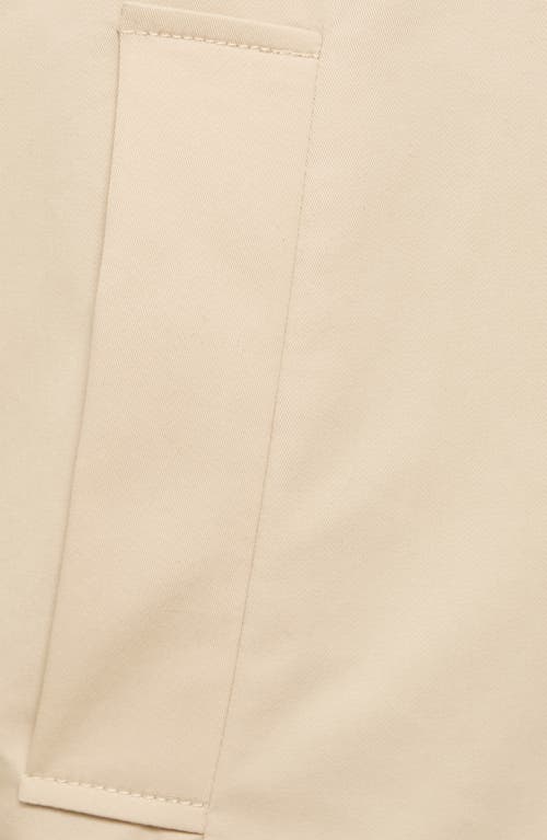 Mango Newlipa Cotton Blend Jacket In White
