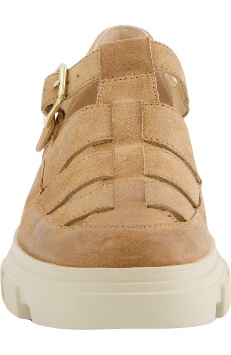 Paul Green Drea Fisherman Sandal, Alternate, color, Dakar Natural Suede