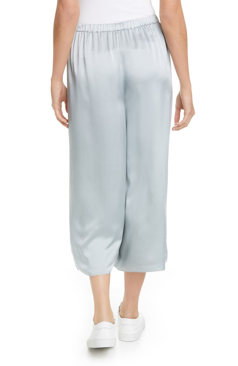 Theory Fluid Silk Culottes, Alternate, color,