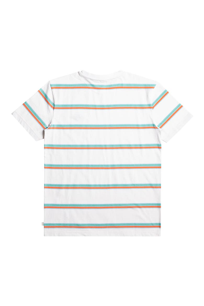 Mystery Point Stripe Organic Cotton T-Shirt, Alternate, color, BIRCH
