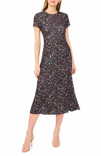 Cap Sleeve Midi Dress