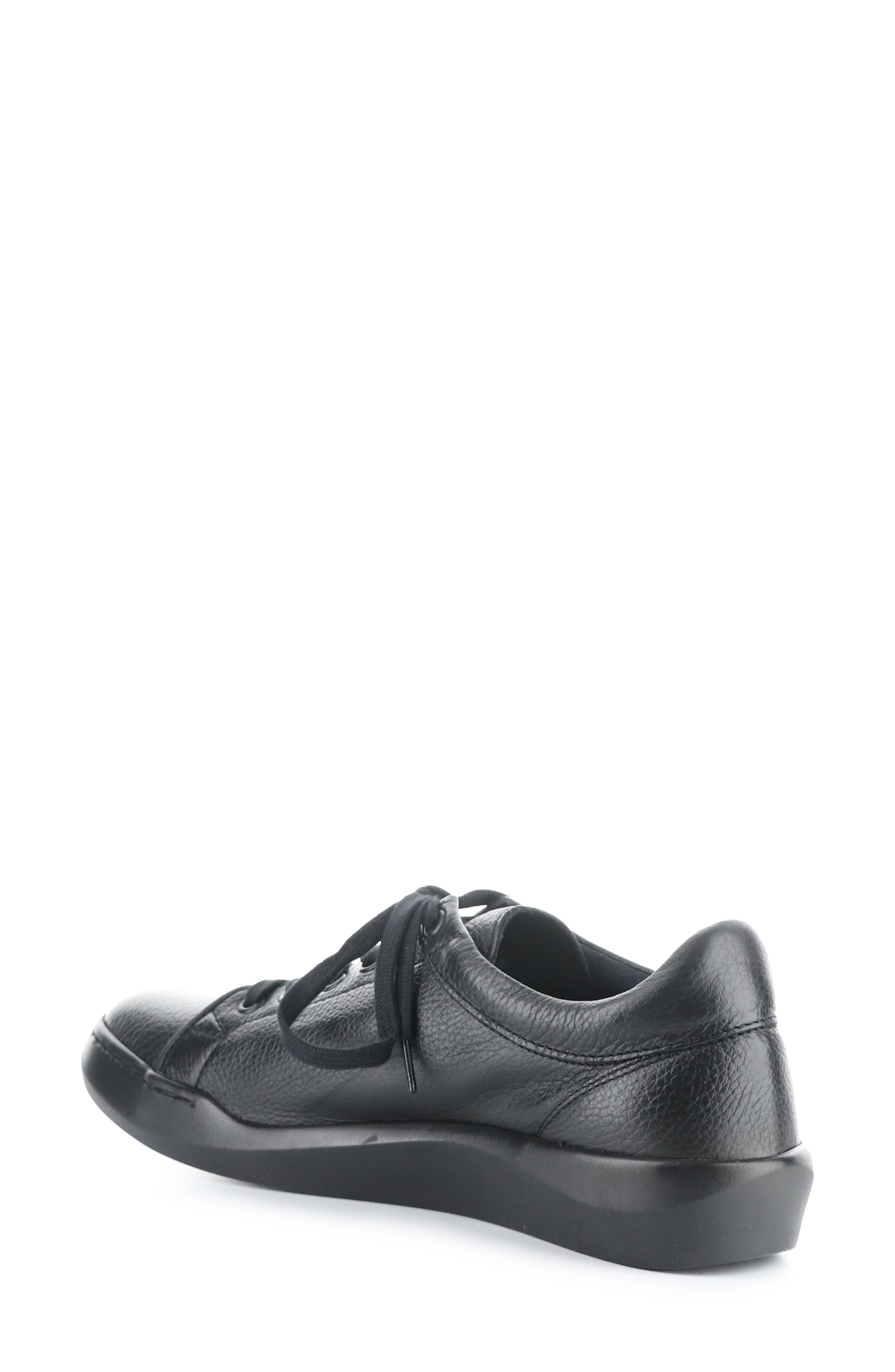 Softinos by Fly London Baio Sneaker, Alternate, color, 000 Black Floater Leather