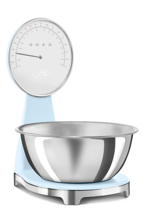 Smeg '50s Kitchen Scale In Pastel Blue