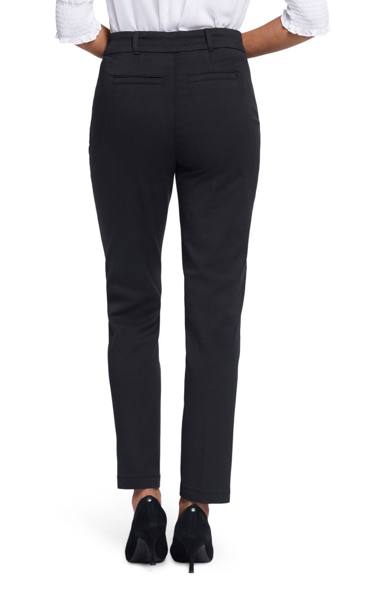 NYDJ Sadie Slim Pants, Alternate, color, Black