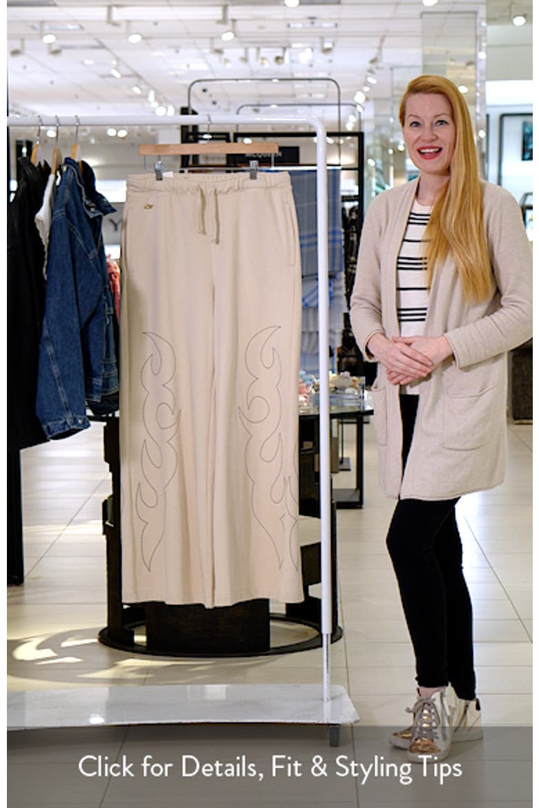 x Lainey Wilson Western Graphic Wide Leg Sweatpants video