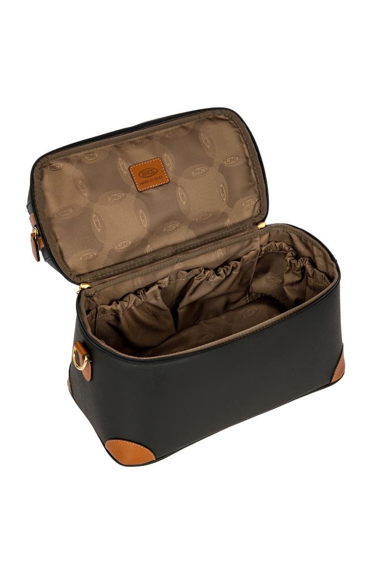 Firenze Tuscan Train Case Tote Bag, Alternate, color, Black
