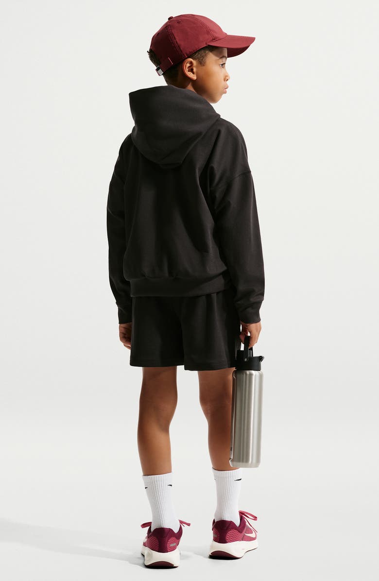 Nike Kids' Pro Dri-FIT Hoodie, Alternate, color, Black/ White