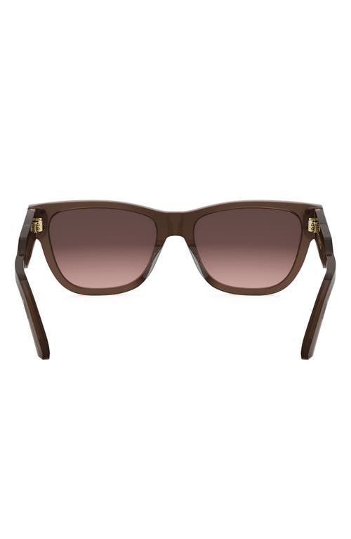 Dior Signature S6u Sunglasses In Shiny Light Brown/roviex