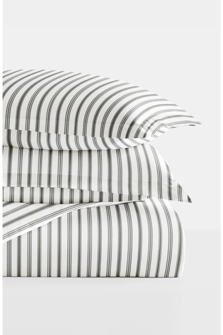 Premium Ultra Duvet Cover & Sham Set, Alternate, color, GRAY