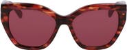Longchamp 55mm Butterfly Sunglasses
