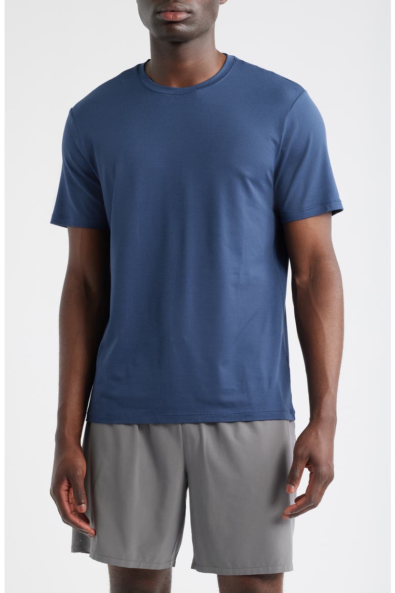Dynamic Stripe T-Shirt, Main, color, NAVY ECLIPSE STRIPE
