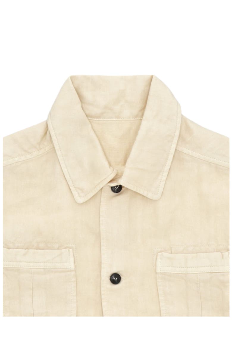 Safari Short Sleeve Shirt, Alternate, color, MILK