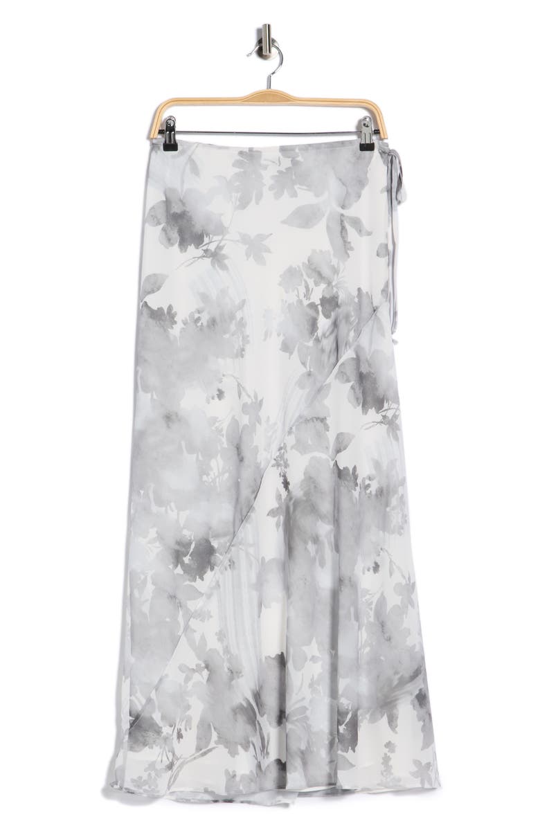 1.STATE Drawstring Column Midi Skirt, Alternate, color, Gray Dawn