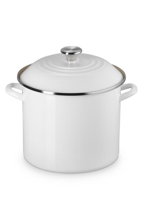 Enameled Stainless Steel Stockpot