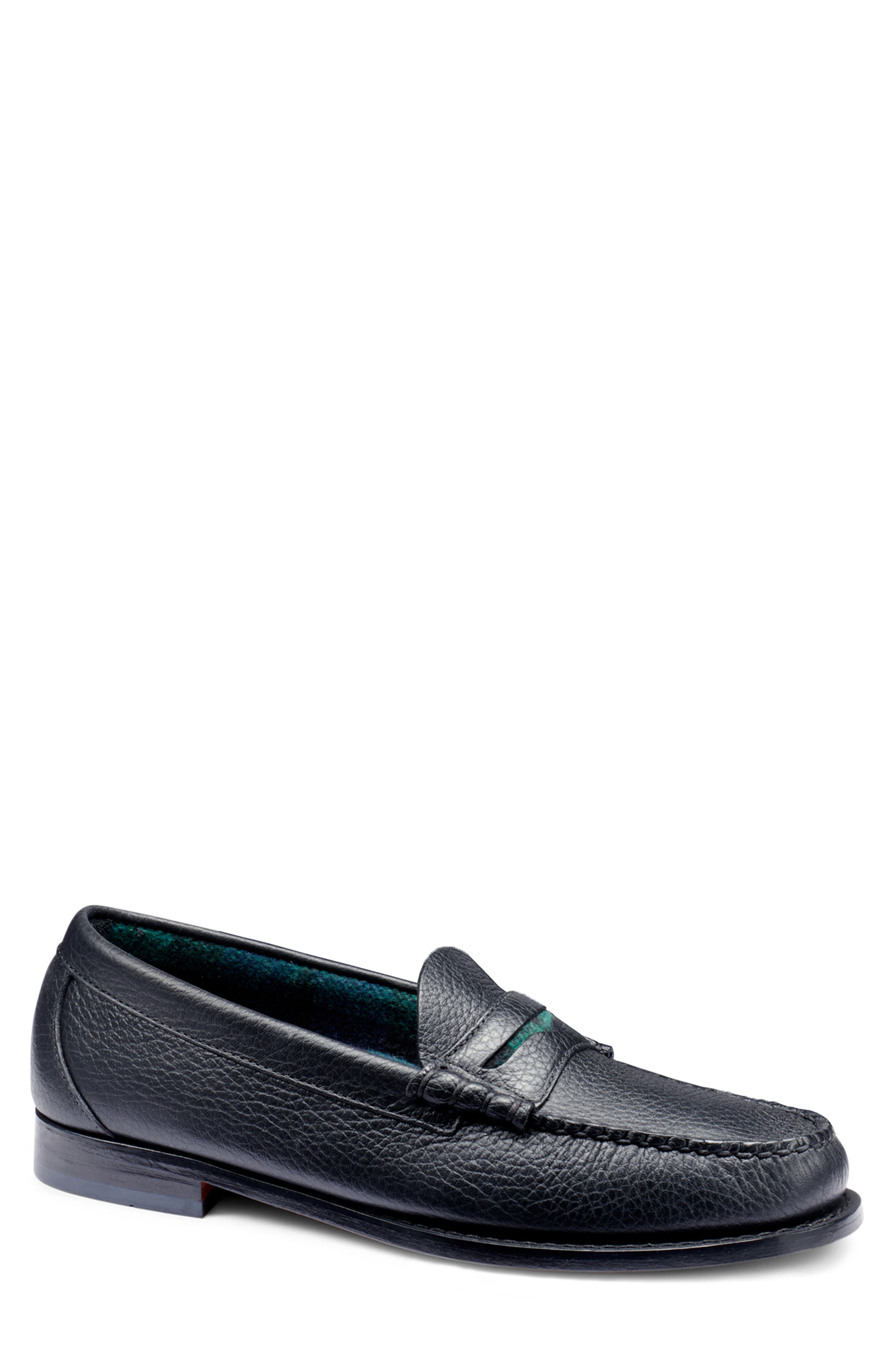 G.H.BASS Larson Flannel Trim Weejuns<sup>®</sup> Loafer, Main, color, 