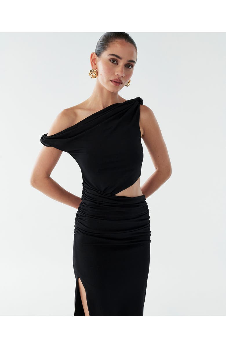 BWLDR Maree Dress, Alternate, color, Black