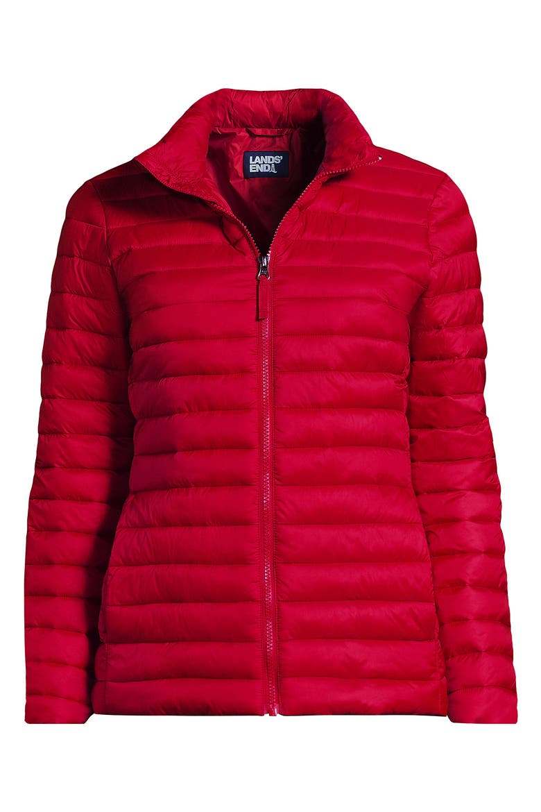 School Uniform ' ThermoPlume Jacket, Alternate, color, Red