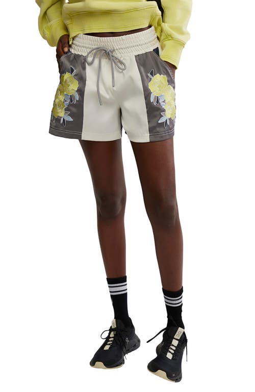 Free People In The Ring Drawstring Shorts In Multi