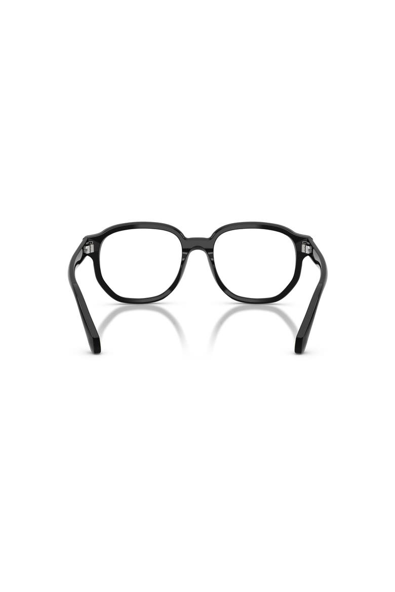 55mm Rectangle optical glasses, Alternate, color, Black