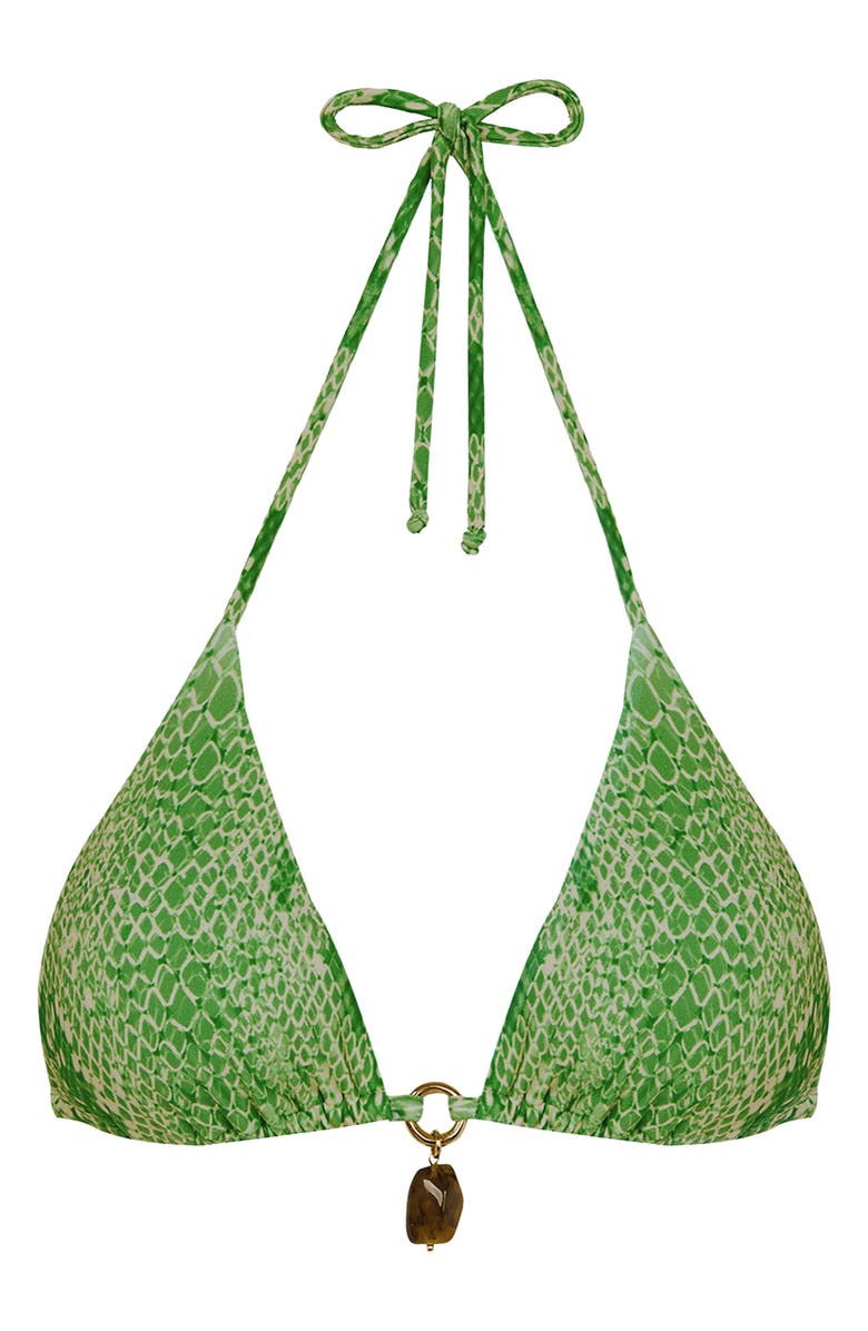 ViX Paula Hermanny Scandal Olivia Triangle Bikini Top, Alternate, color, Multi