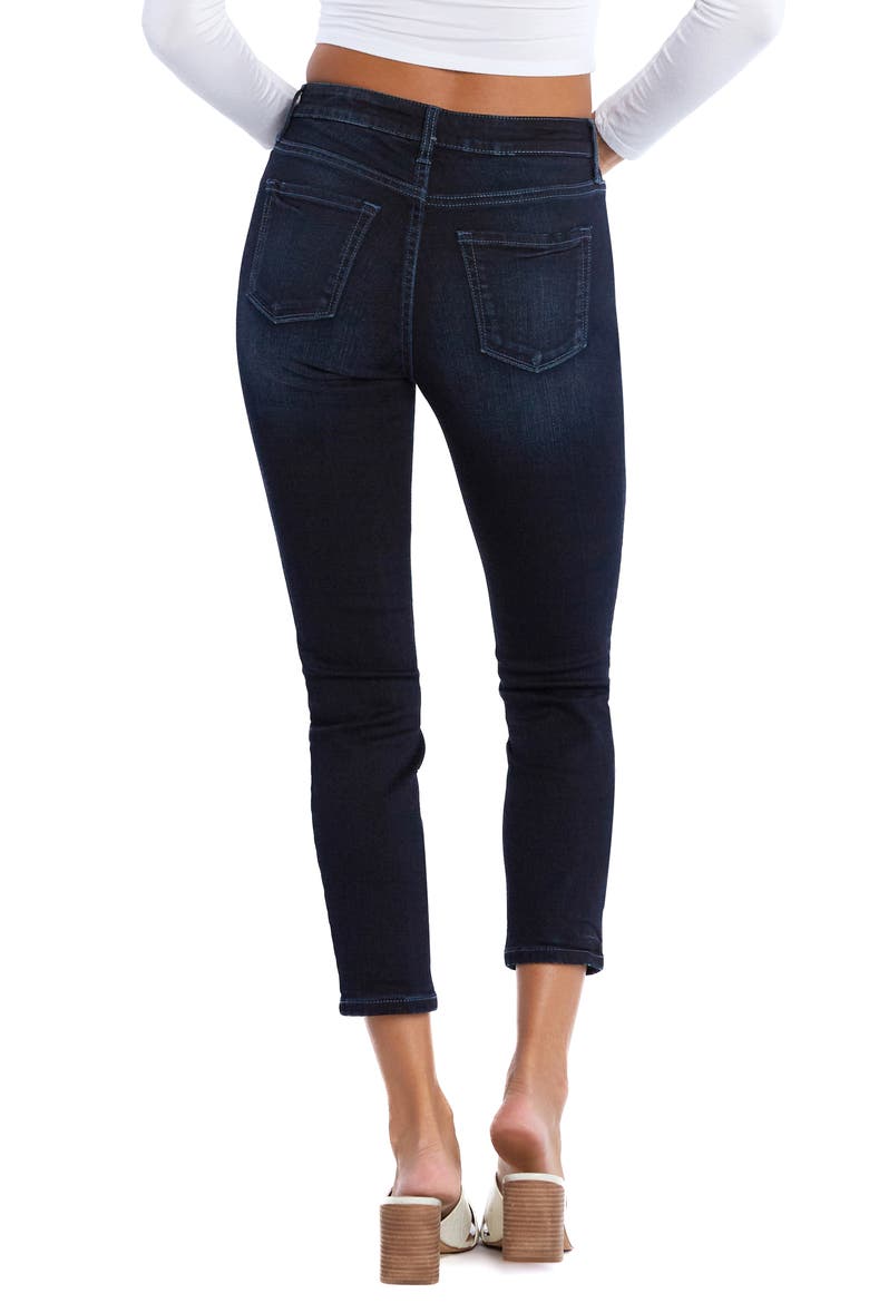 Mid Rise Ankle Skinny Jeans, Alternate, color, STARRY NIGHT BLUE