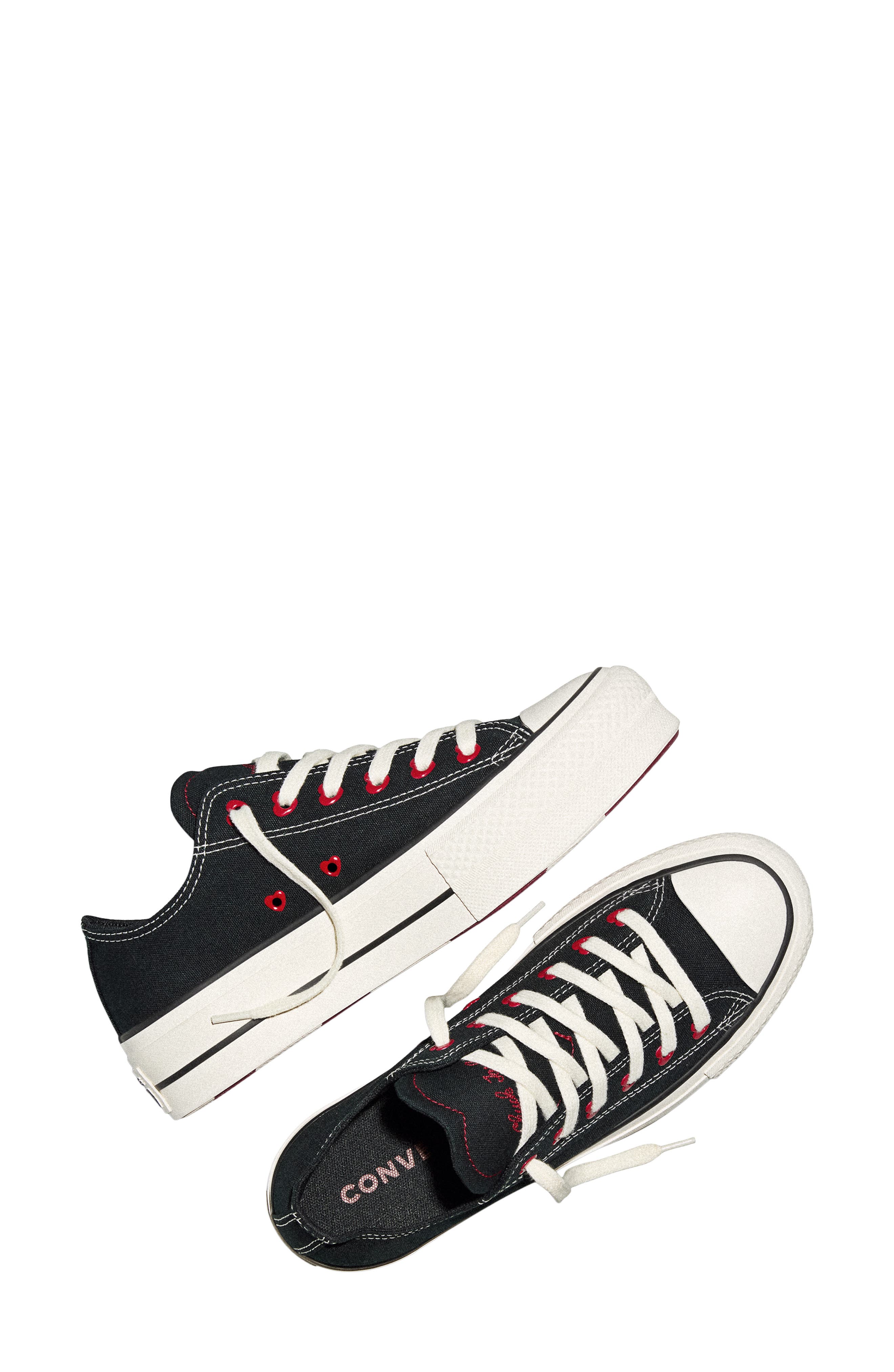 Converse Chuck Taylor<sup>®</sup> All Star<sup>®</sup> Lift Oxford Sneaker, Alternate, color, Black/Egret/Days Ahead