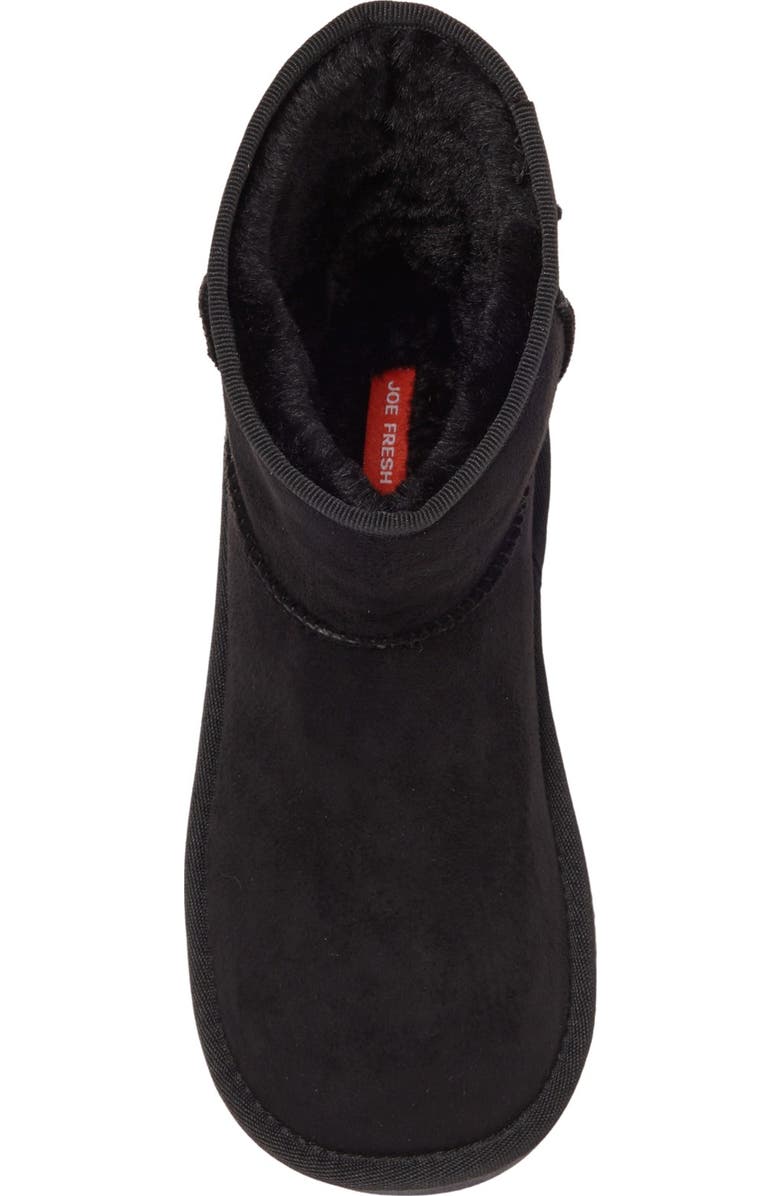 JOE FRESH Fauvel Faux Fur Lined Star Print Cozy Boot, Main, color,