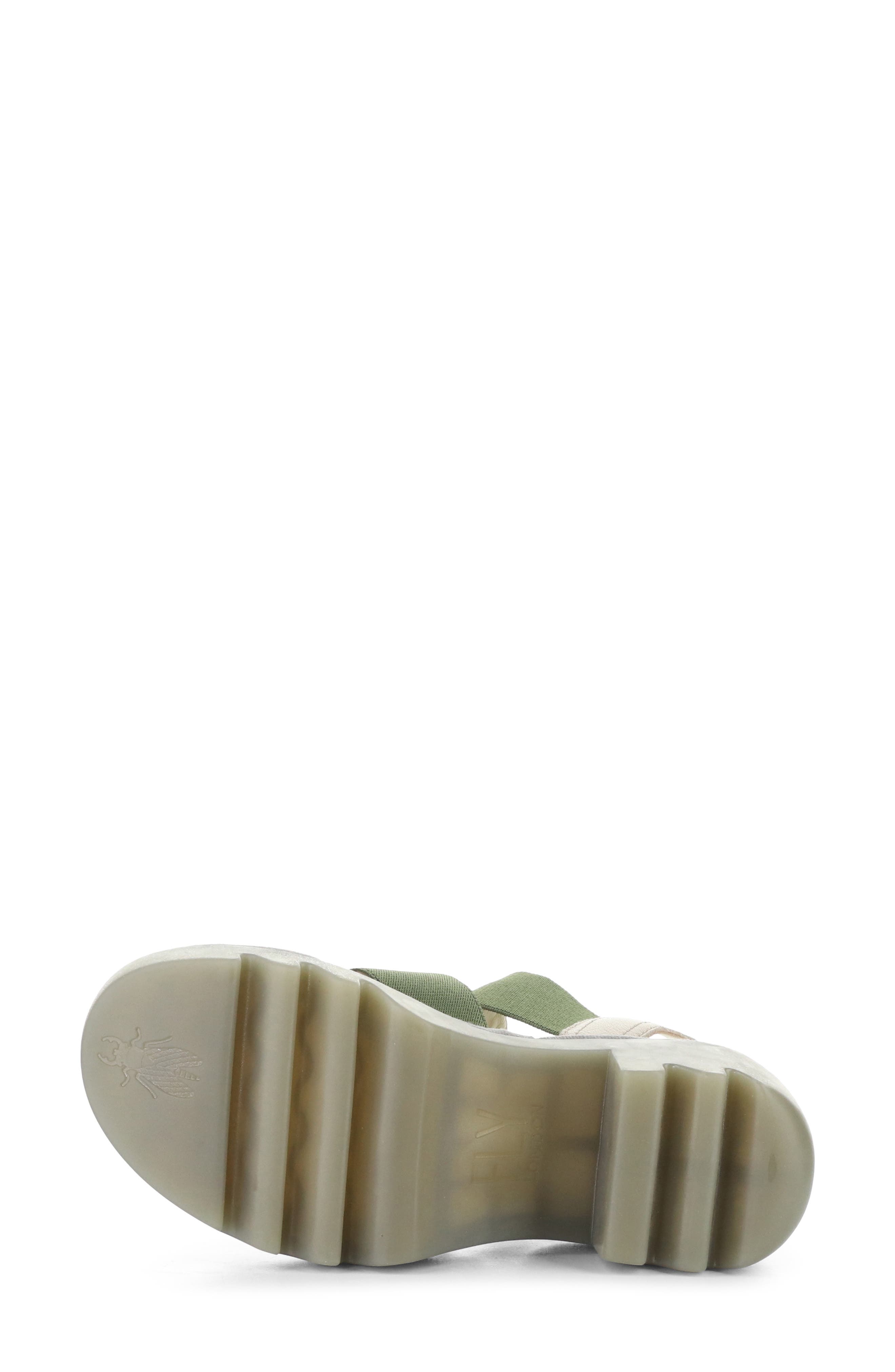 Teev Platform Sandal, Alternate, color, TAUPE/ KHAKI