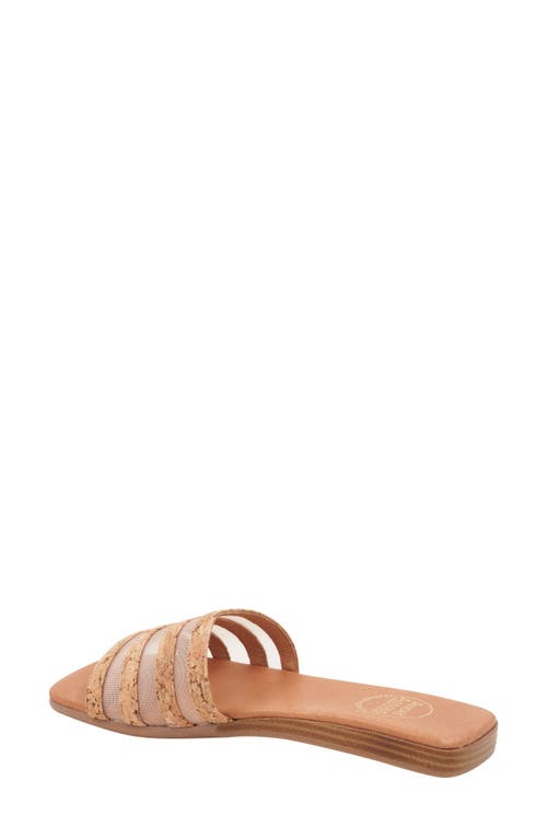 Andre Assous Kaila Slide Sandal In Natural