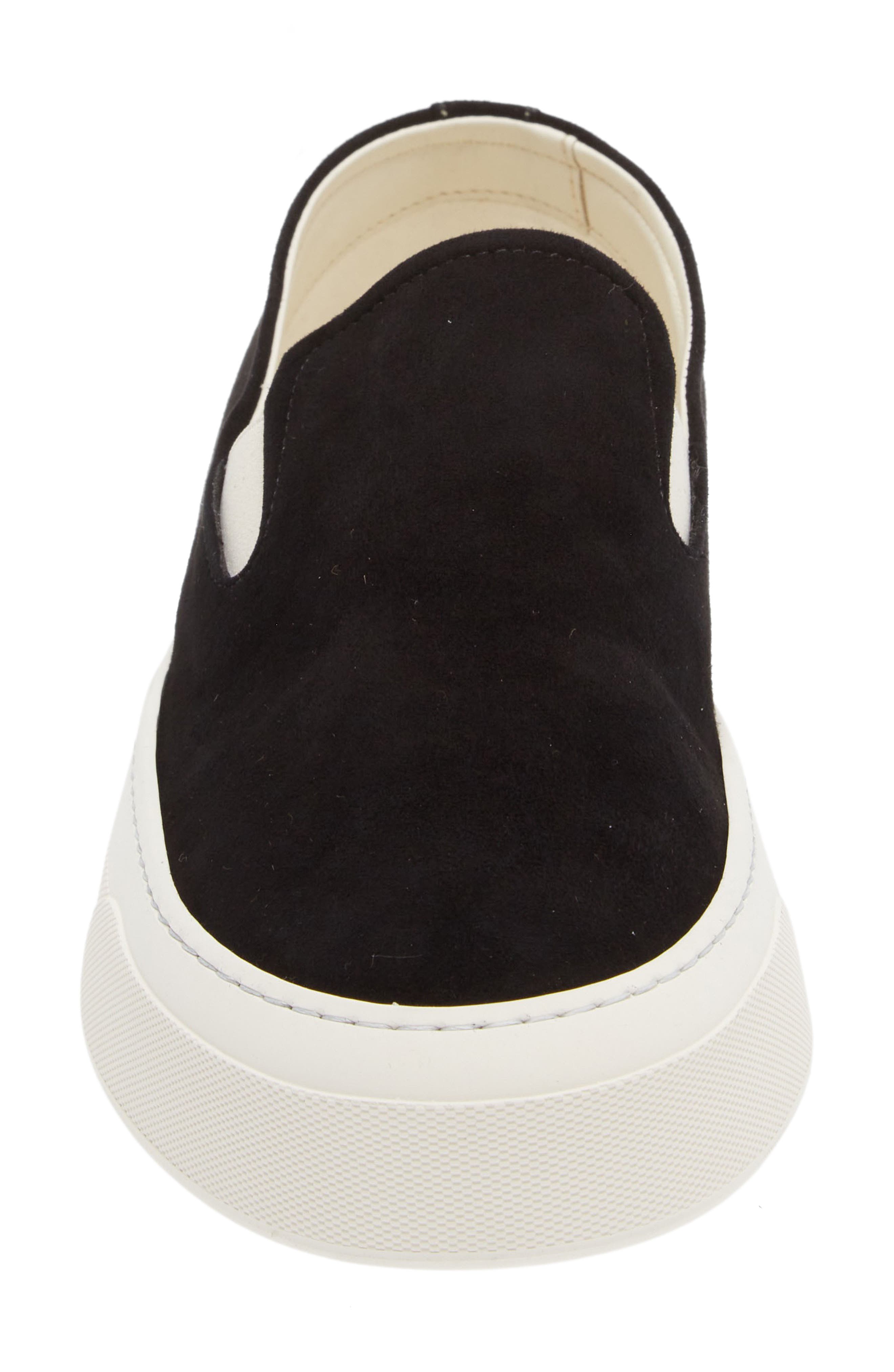 Common Projects Suede Slip-On Sneaker, Alternate, color, Black