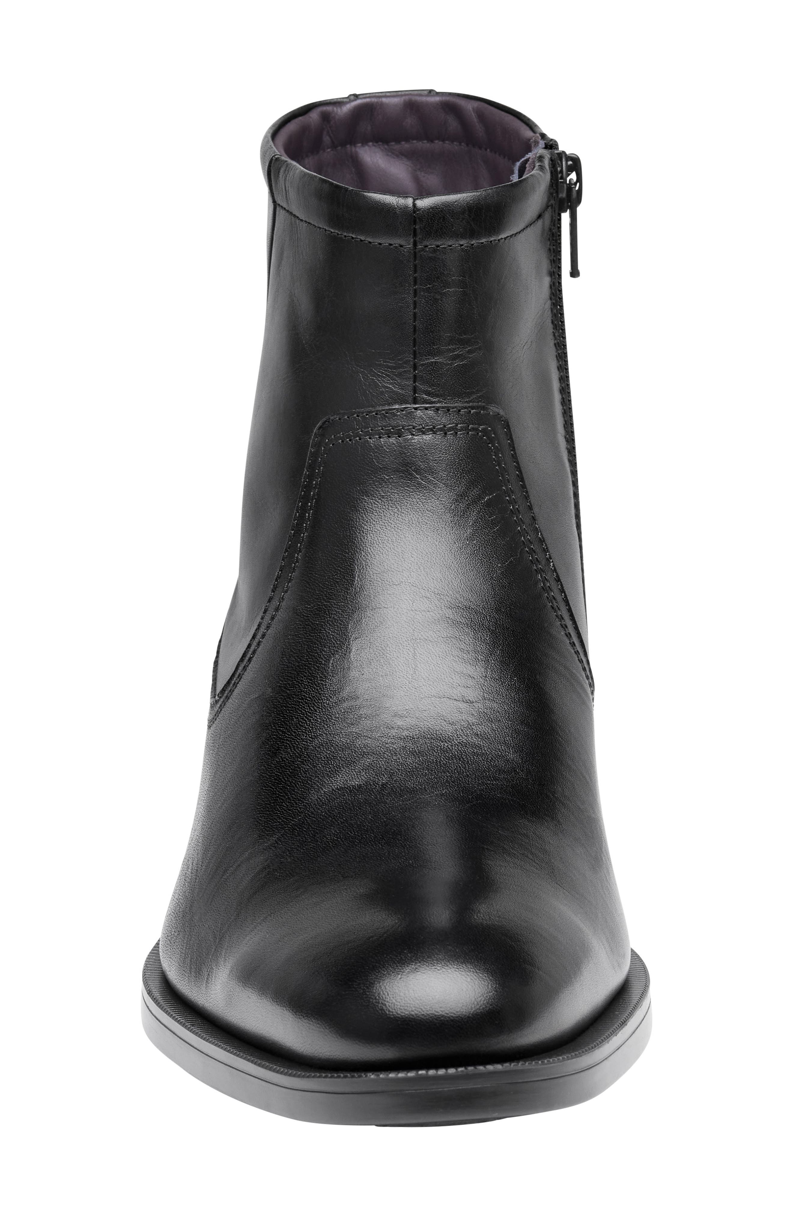 Conlin Inside Zip Boot, Alternate, color, BLACK EUROPEAN FULL GRAIN