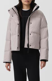 Canada Goose Grandview Black Label Crop 625 Fill Power Down Puffer Jacket