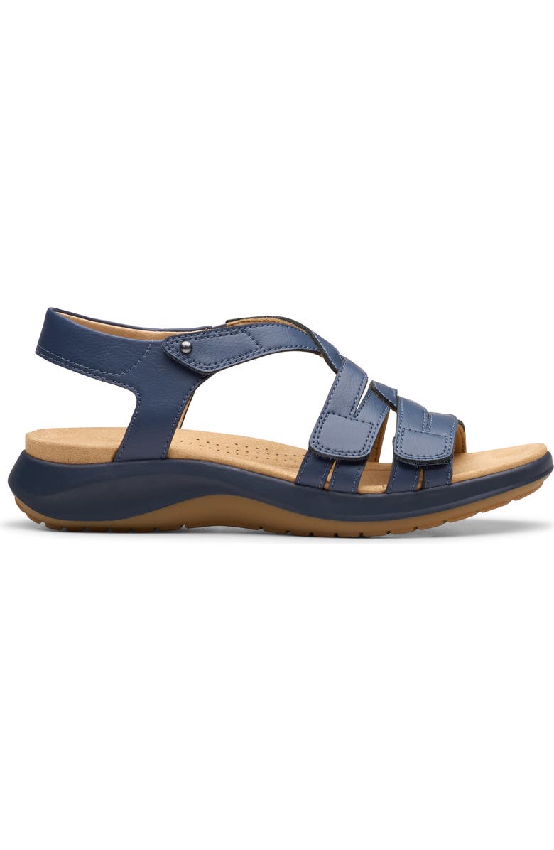 Clarks<sup>®</sup> Maelynn Paige Sandal, Alternate, color, Navy Leather