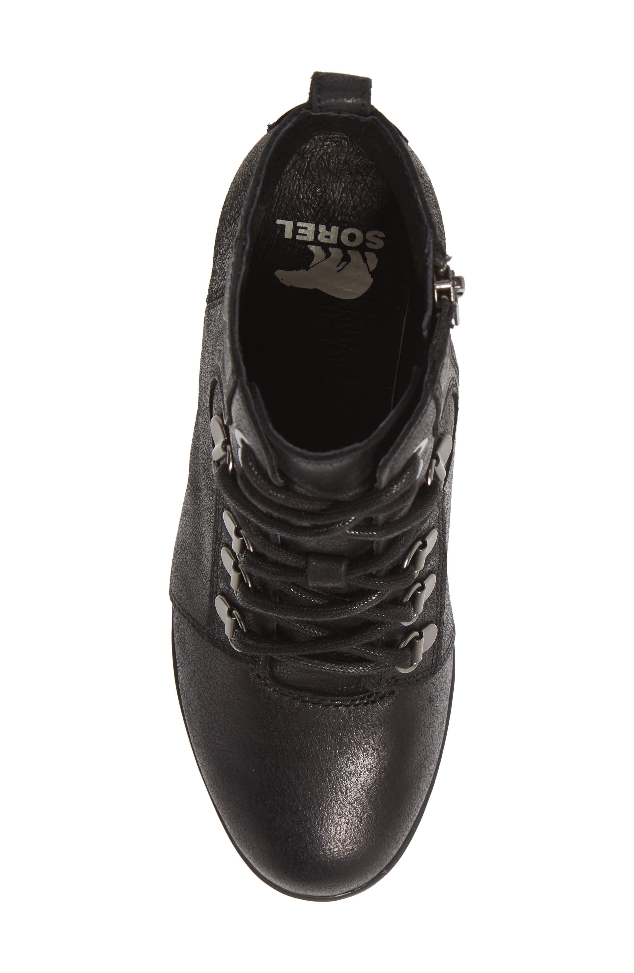 SOREL Joan Uptown Waterproof Wedge Bootie, Alternate, color, 