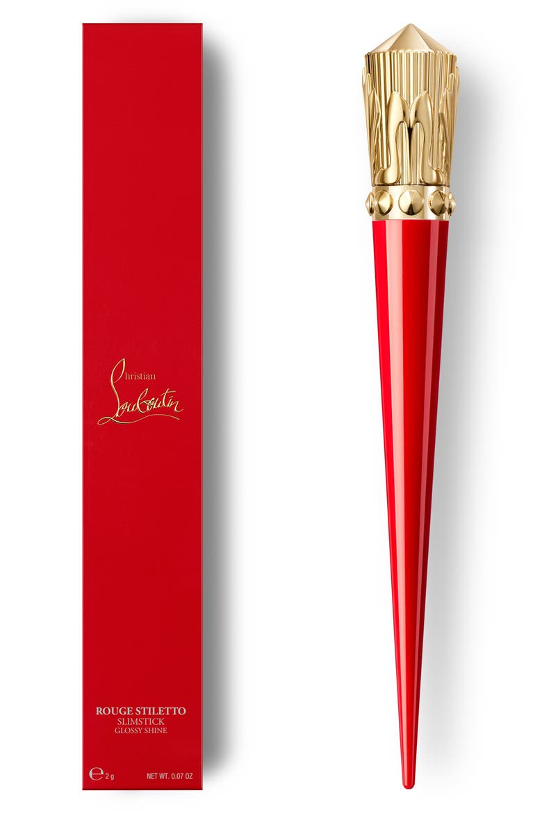 Rouge Stiletto Glossy Shine Lipstick, Alternate, color, RED WALK 146S