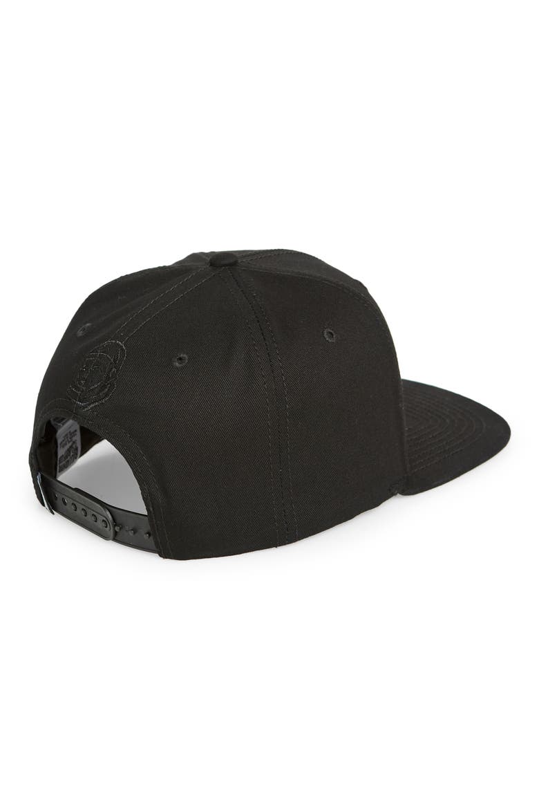 Beyond Snapback Hat, Alternate, color, BLACK