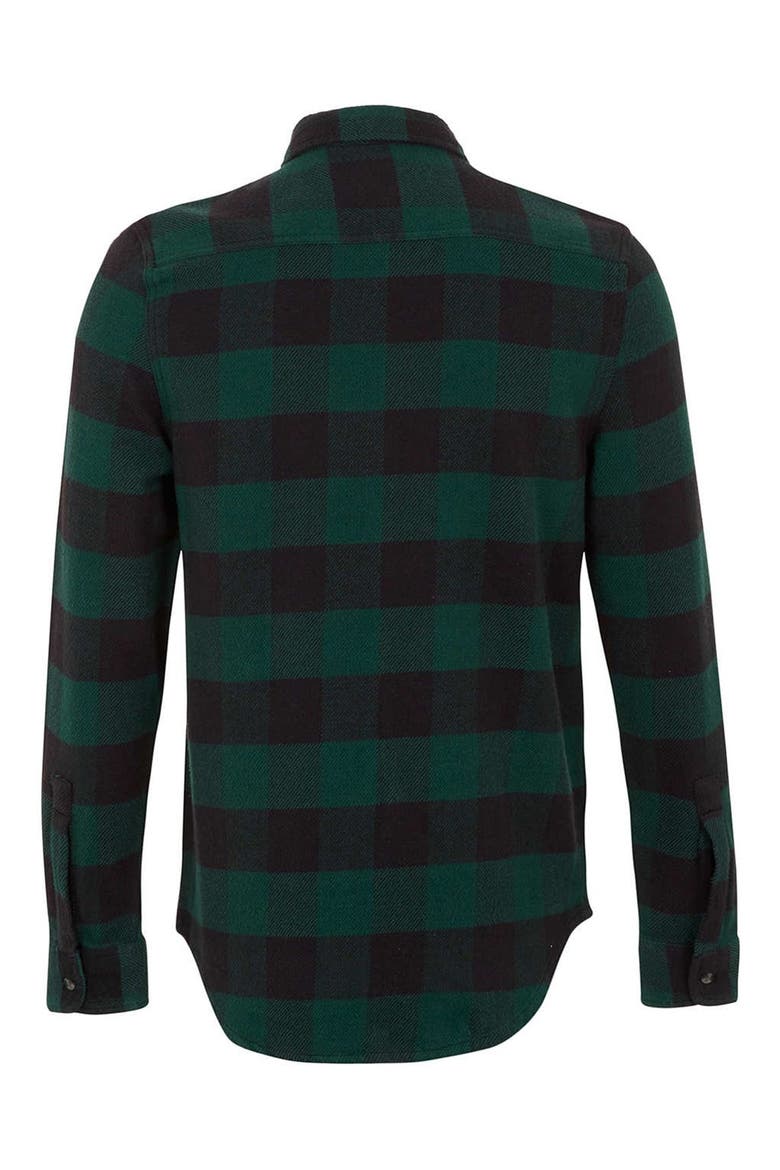 Classic Fit Buffalo Check Shirt, Alternate, color, GREEN