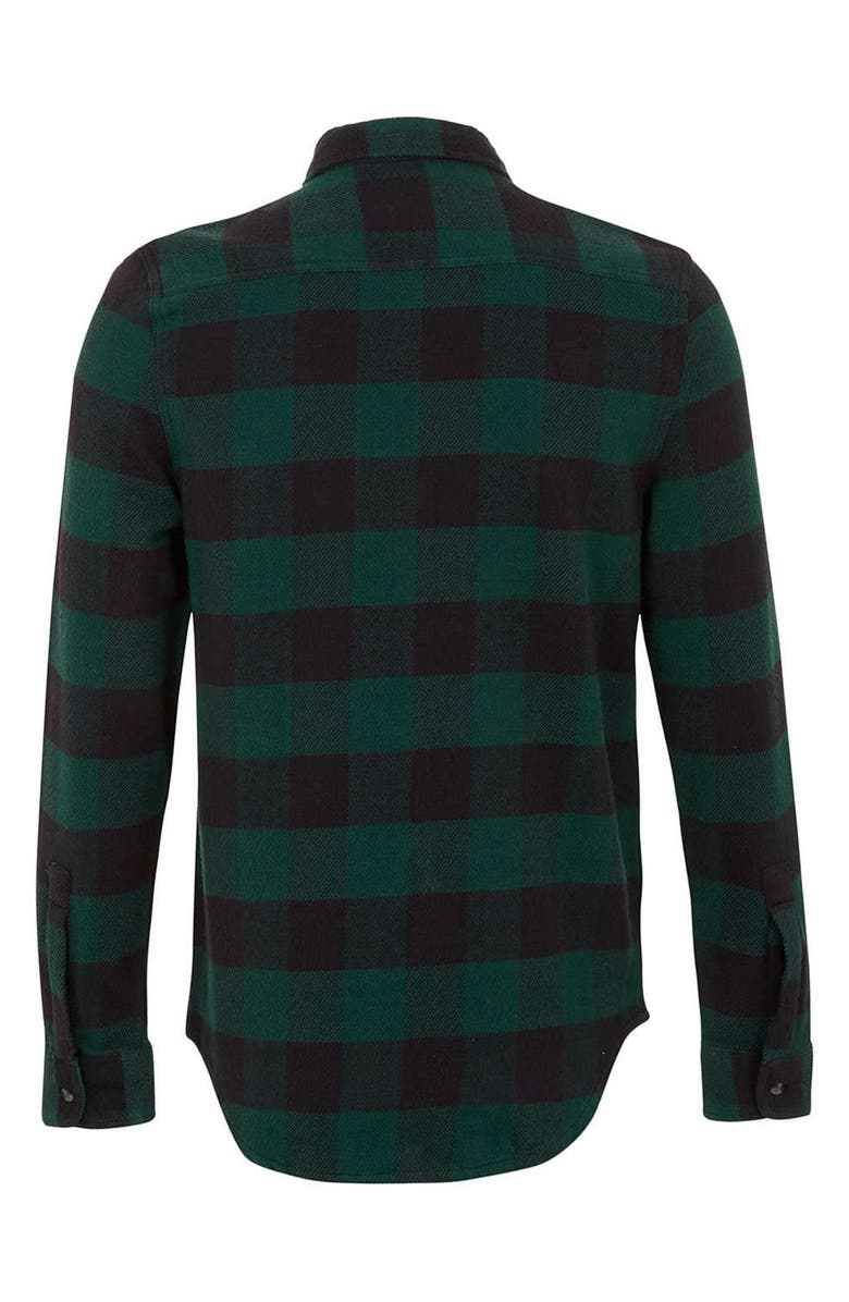 Topman Classic Fit Buffalo Check Shirt, Alternate, color,