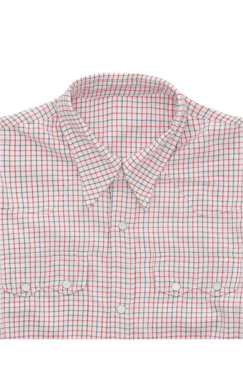 Fortela Smith Texan Shirt, Alternate, color, Red Blue Damier
