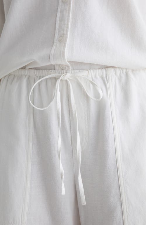 Ag Nina Linen Blend Drawstring Pants