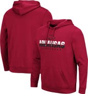 COLOSSEUM Men's Colosseum Cardinal Arkansas Razorbacks Lantern Pullover Hoodie