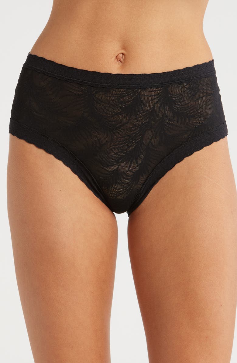 MeUndies Allover Lace High Waist Briefs, Main, color, 