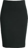 ST. JOHN Comact Bouclé Knit Skirt