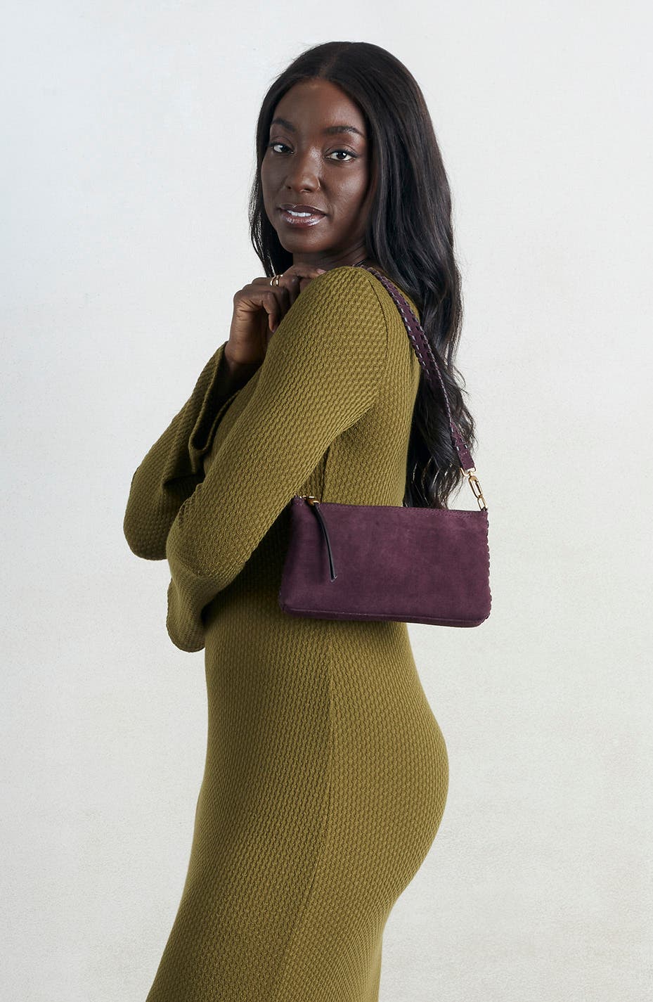 Darcy Leather Crossbody, Alternate, color, DARK CHERRY