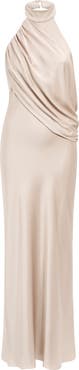 Ever New Diane Drape Halter Gown